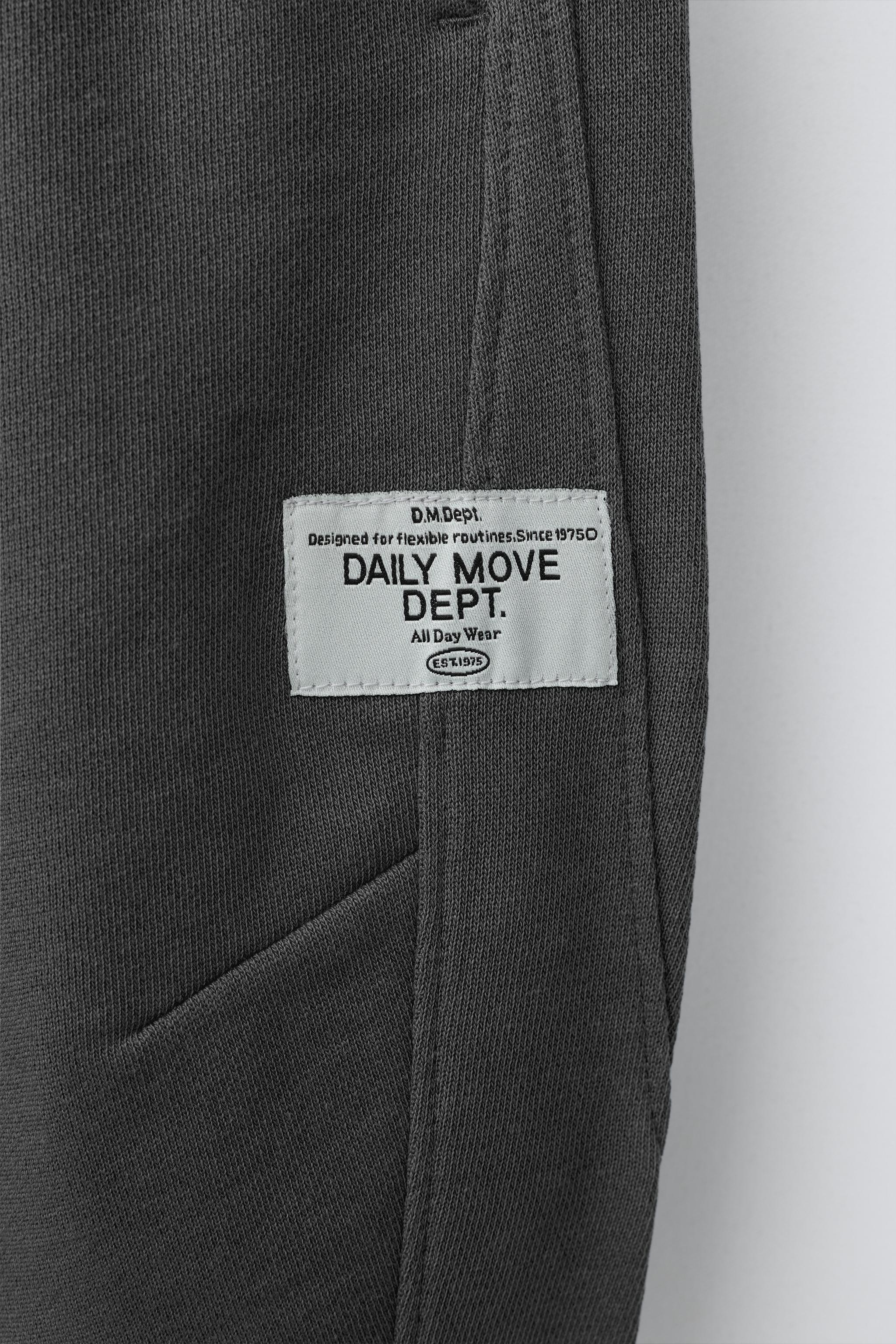 BARREL PLUSH PANTS WITH LABEL